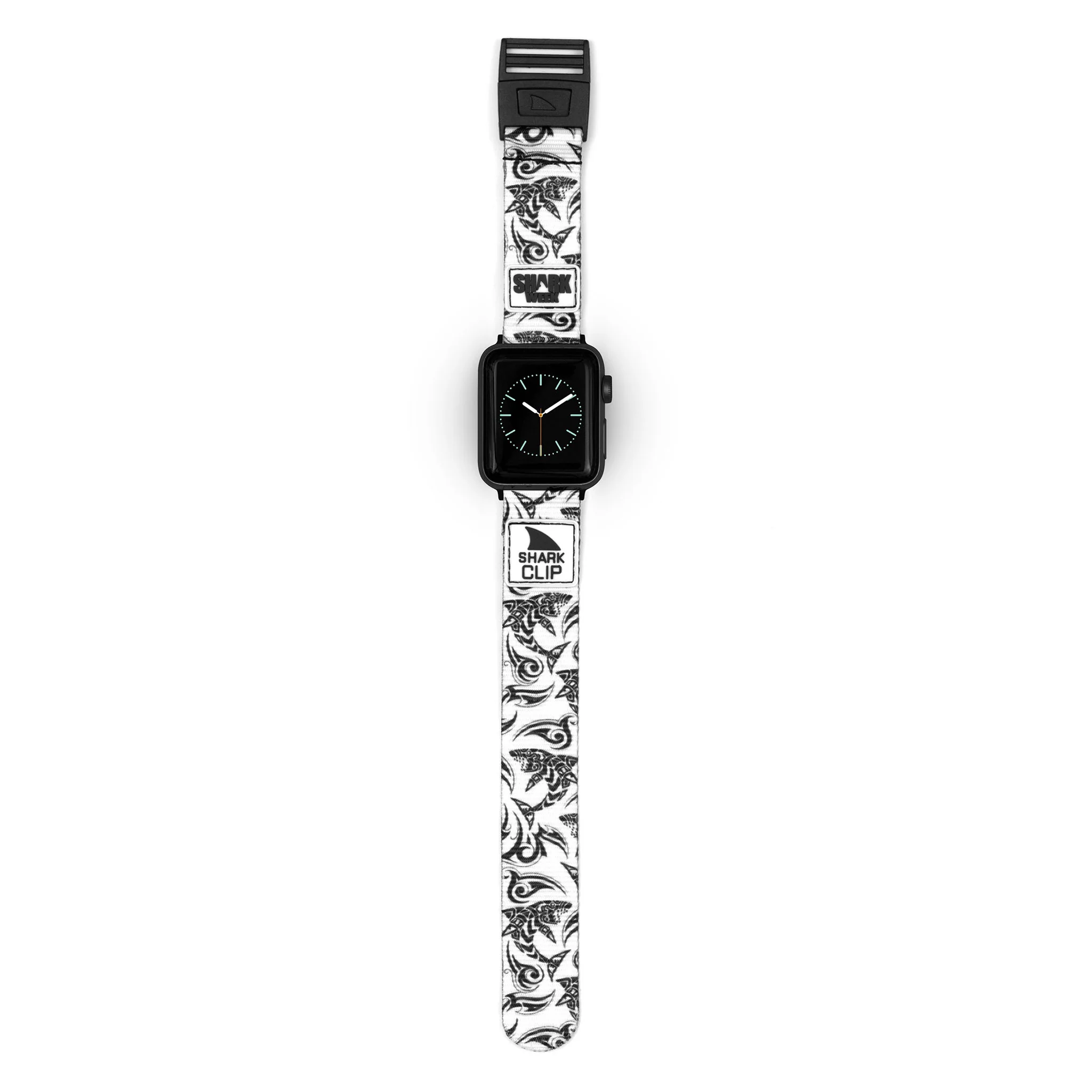 APPLE WATCH™ CLIP STRAP SHARK WEEK TRIBAL MONO - Image 5
