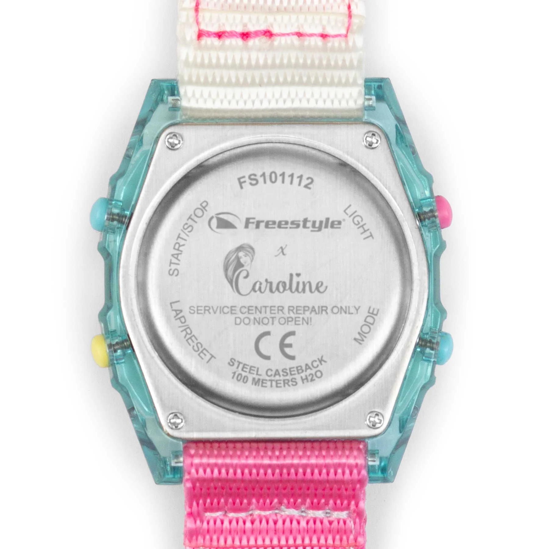 CAROLINE MARKS SIGNATURE SHARK CLASSIC LEASH CLEAR BLUE SKY - Image 5