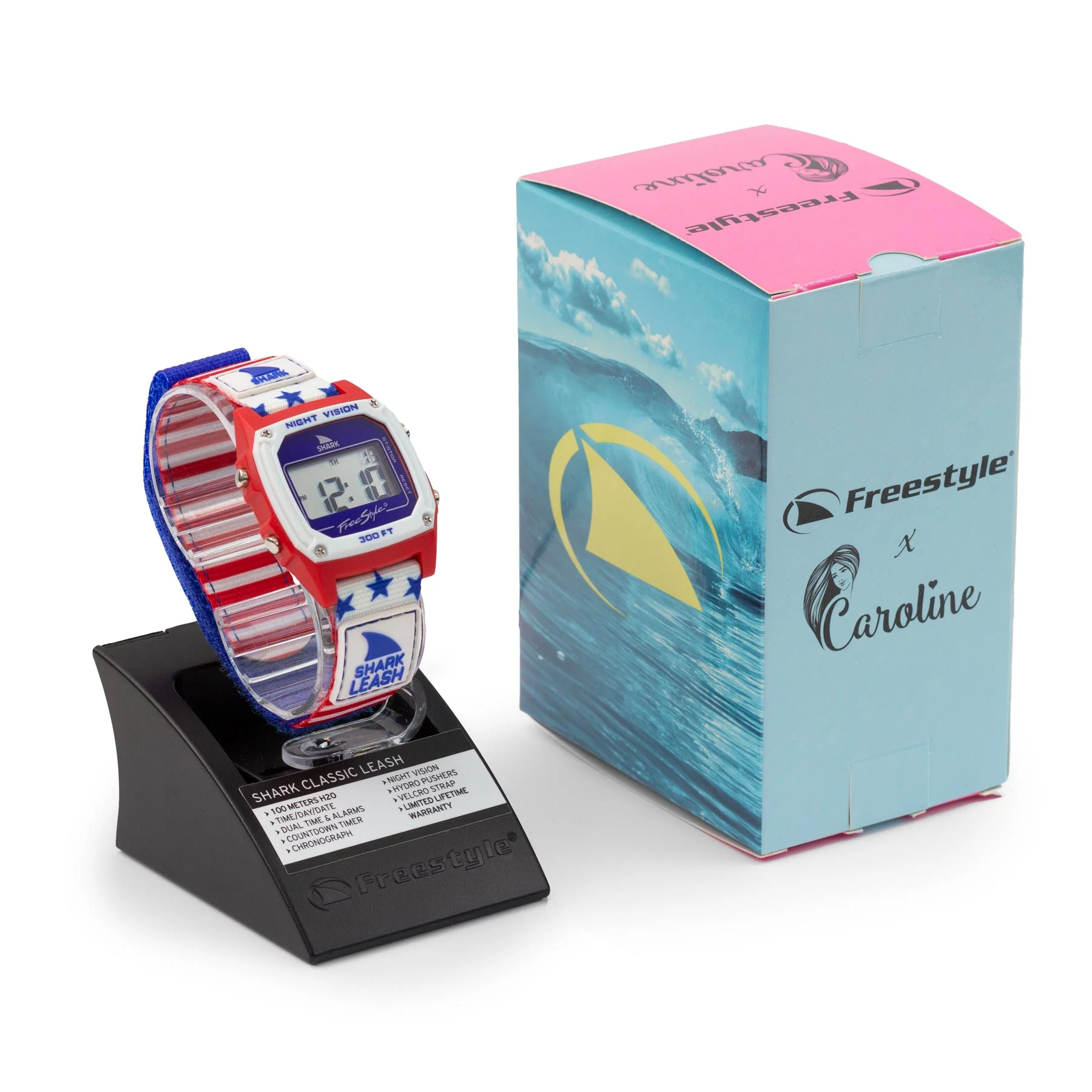 Caroline Marks Signature Shark Classic Leash Surfin USA - Image 5