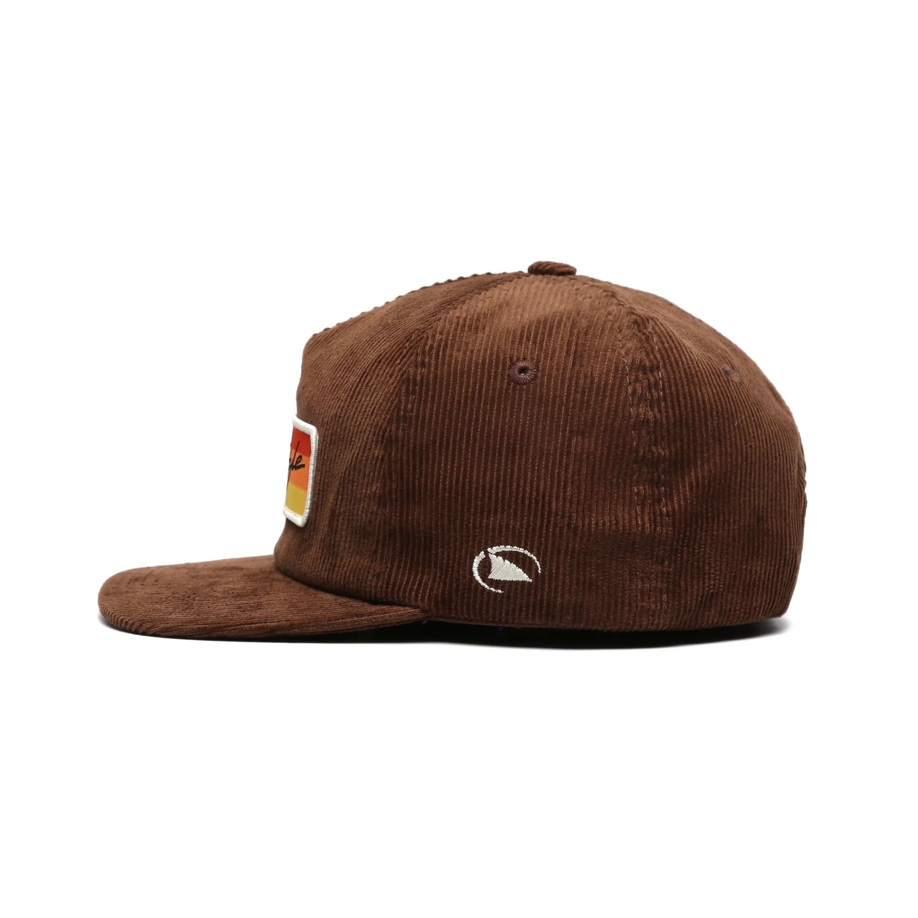 Retro Cutback Snapback Hat Dark Mocha - Image 3