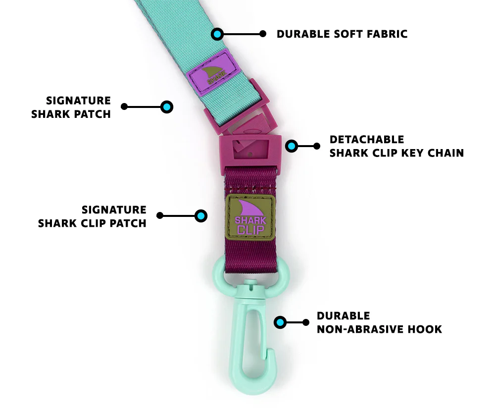 Freestyle Lanyard & Key Chain - Aqua Punch - Image 4