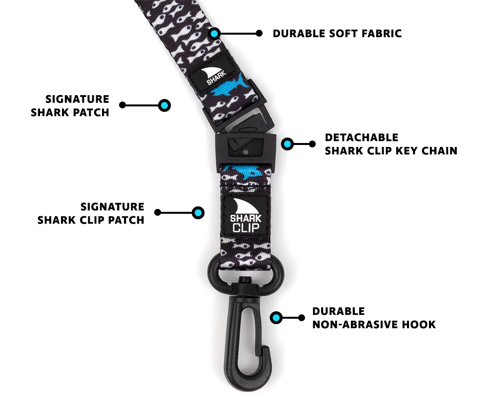 Freestyle Lanyard & Key Chain - Shark School - Image 4