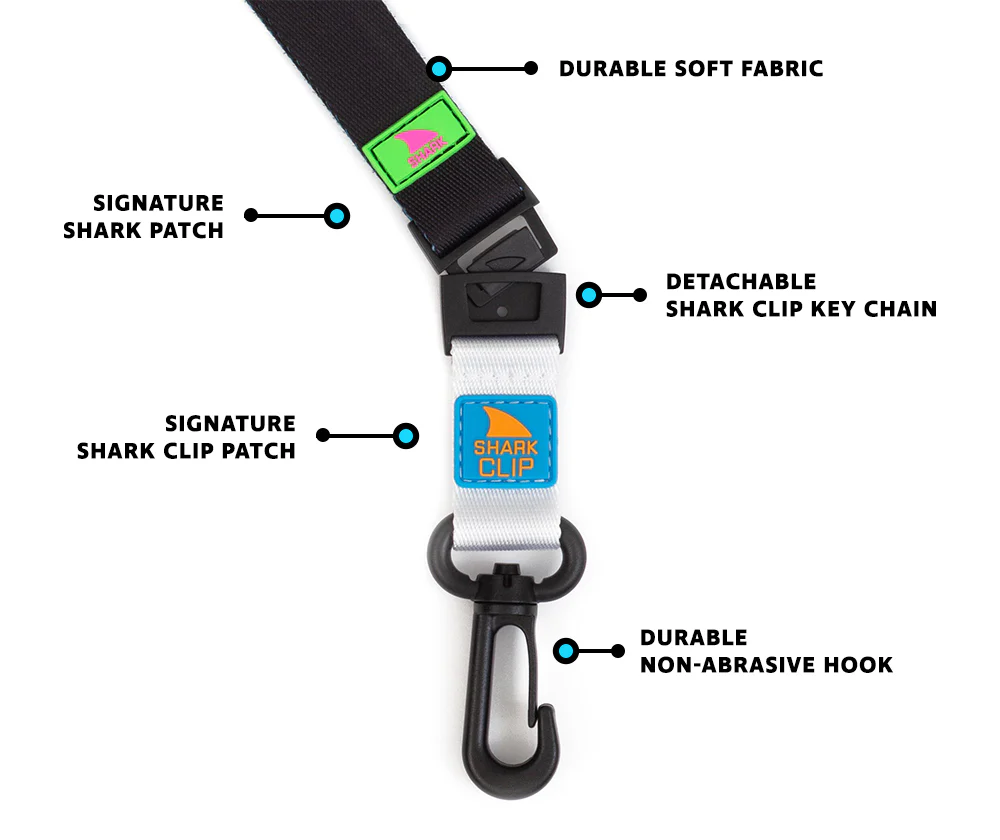 Freestyle Lanyard & Key Chain - Black Neon - Image 5