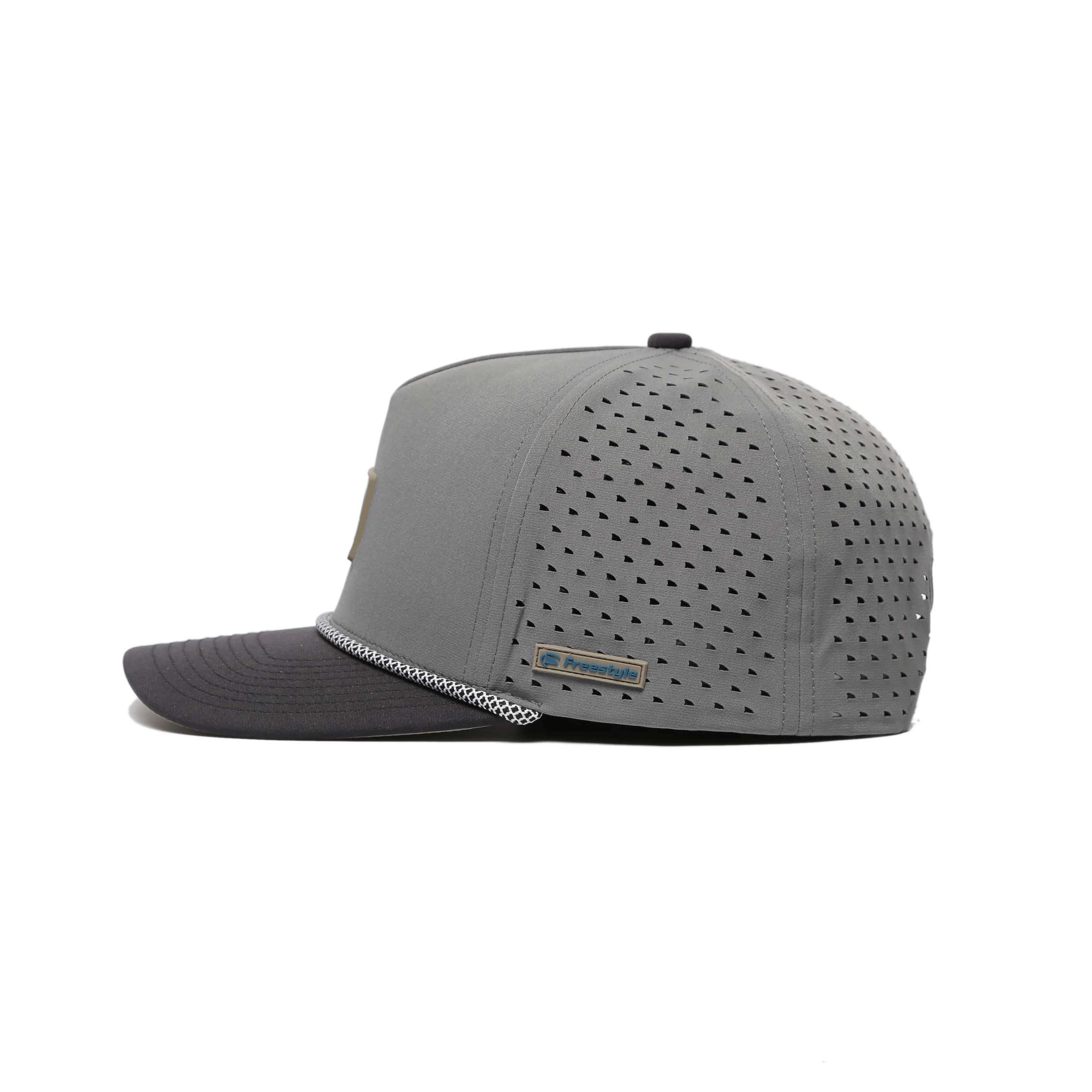 Shark Patrol H2O Performance Snapback Hat Driftwood - Image 3