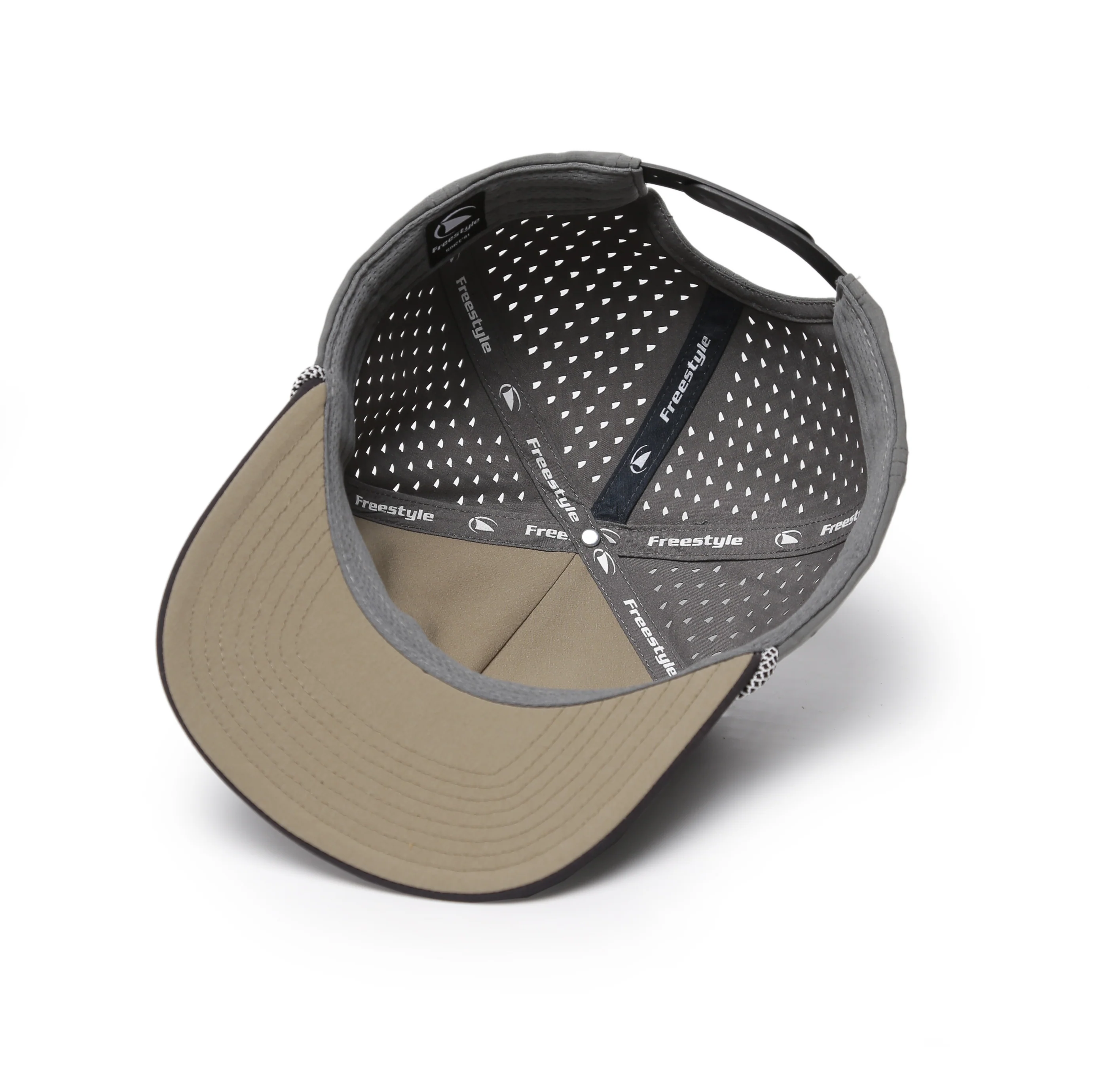 Shark Patrol H2O Performance Snapback Hat Driftwood - Image 5