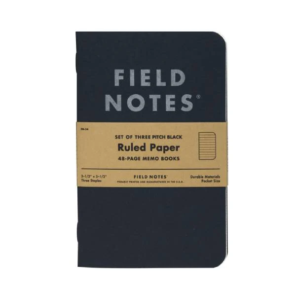 PITCH BLACK MEMO BOOK