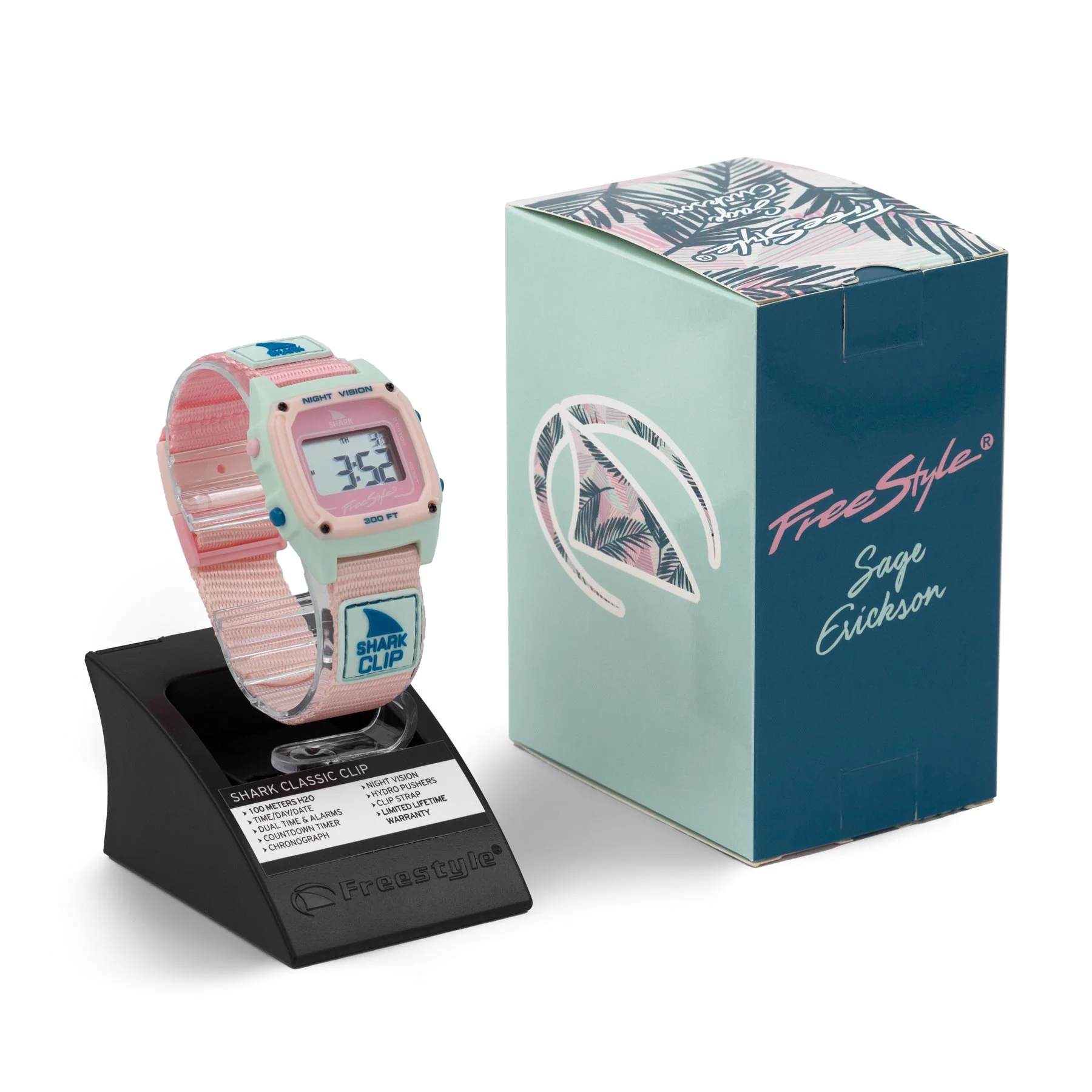 SAGE ERICKSON SIGNATURE SHARK CLASSIC CLIP BLUE SAGE PINK - Image 6