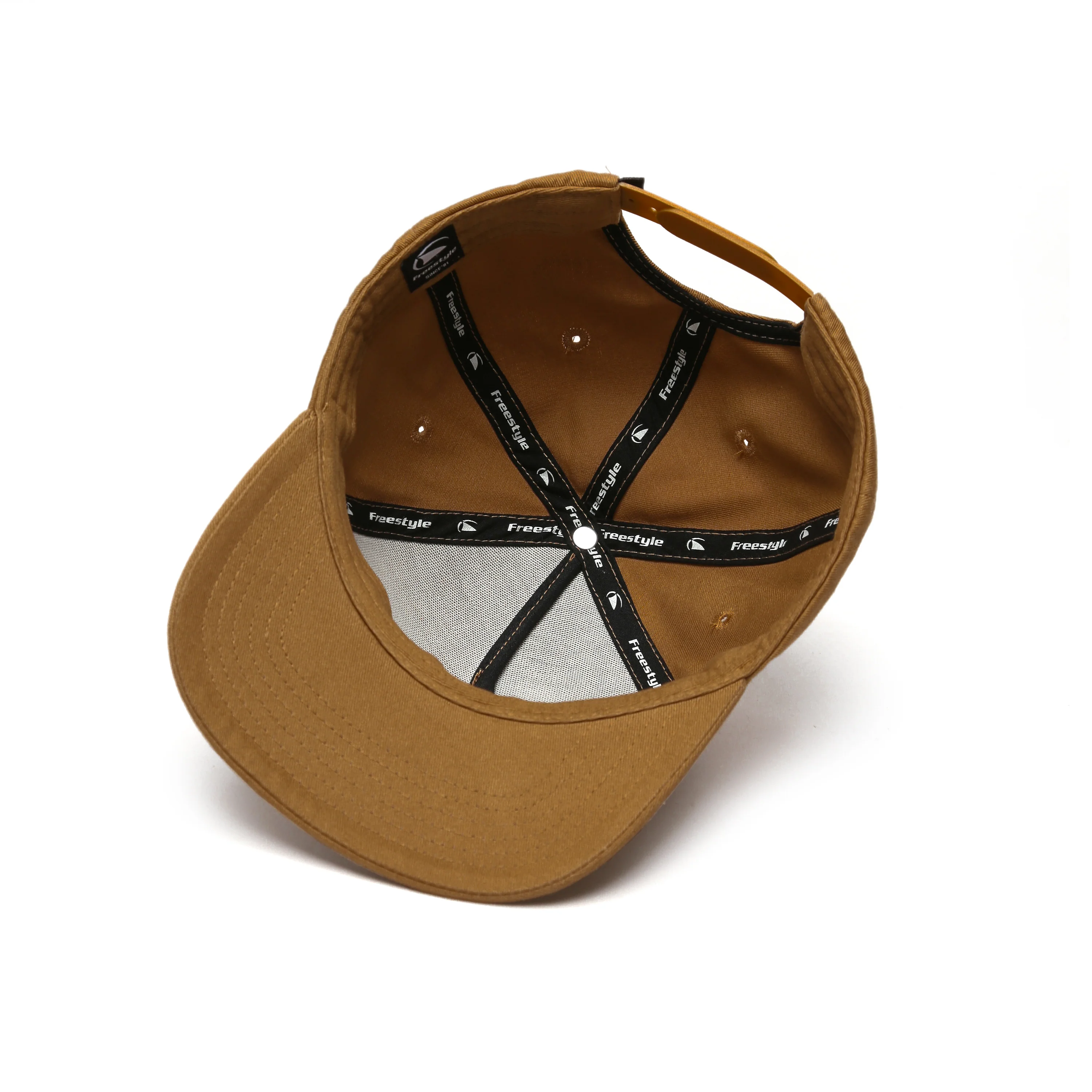 Shark Twill Snapback Hat Suntan - Image 5