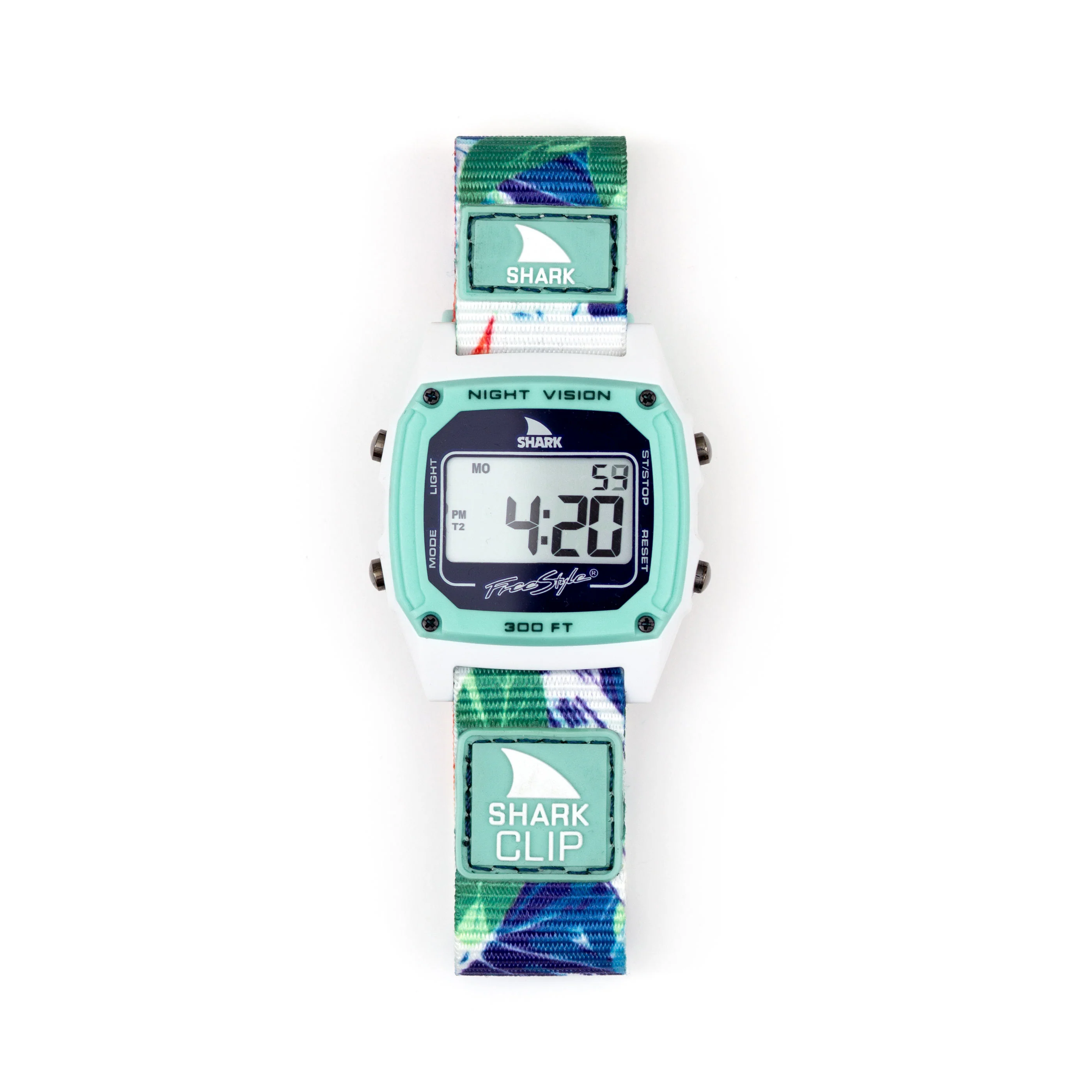 SHARK CLASSIC CLIP ALOHA PARADISE GREEN - Image 4