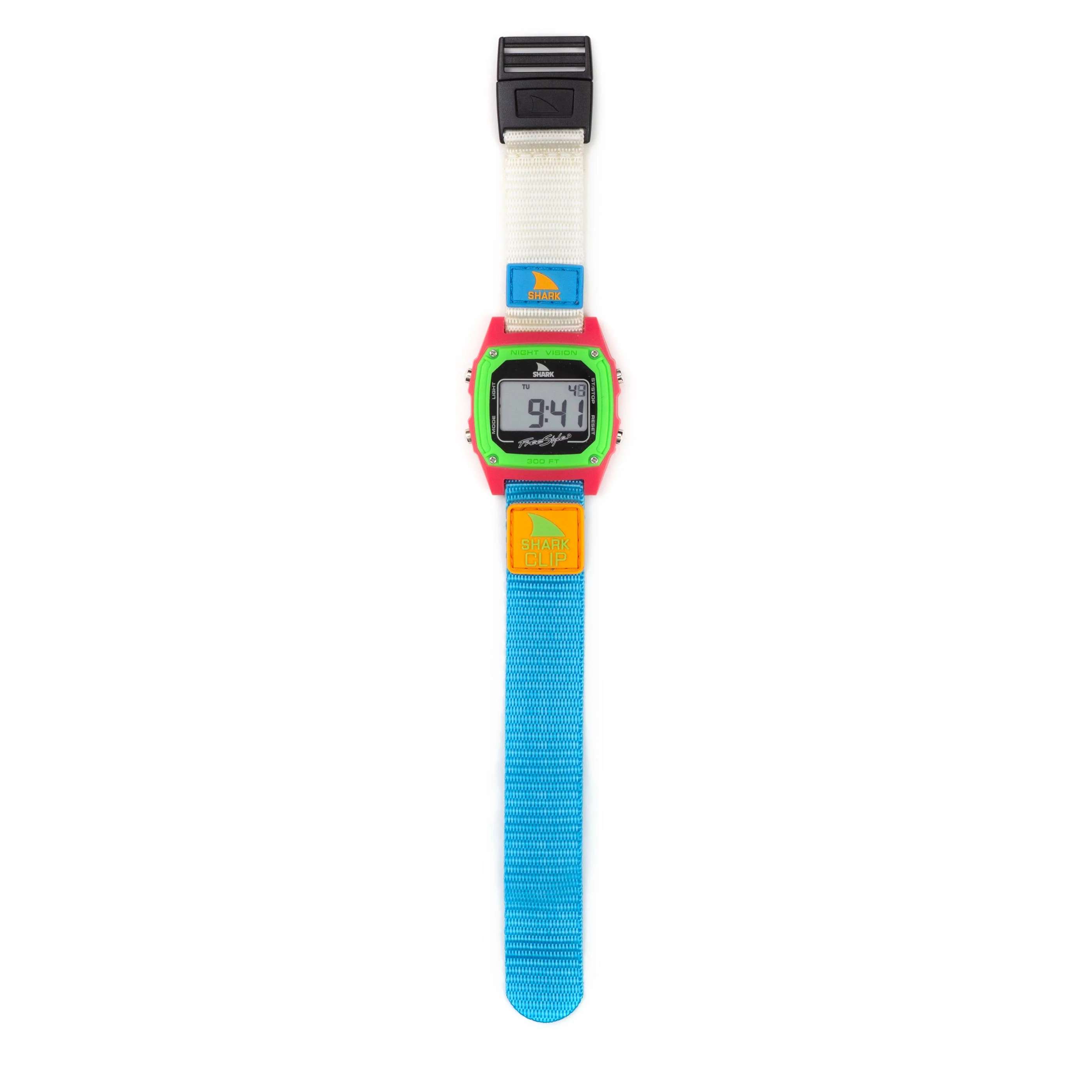 SHARK CLASSIC CLIP BLACK/NEON - Image 3