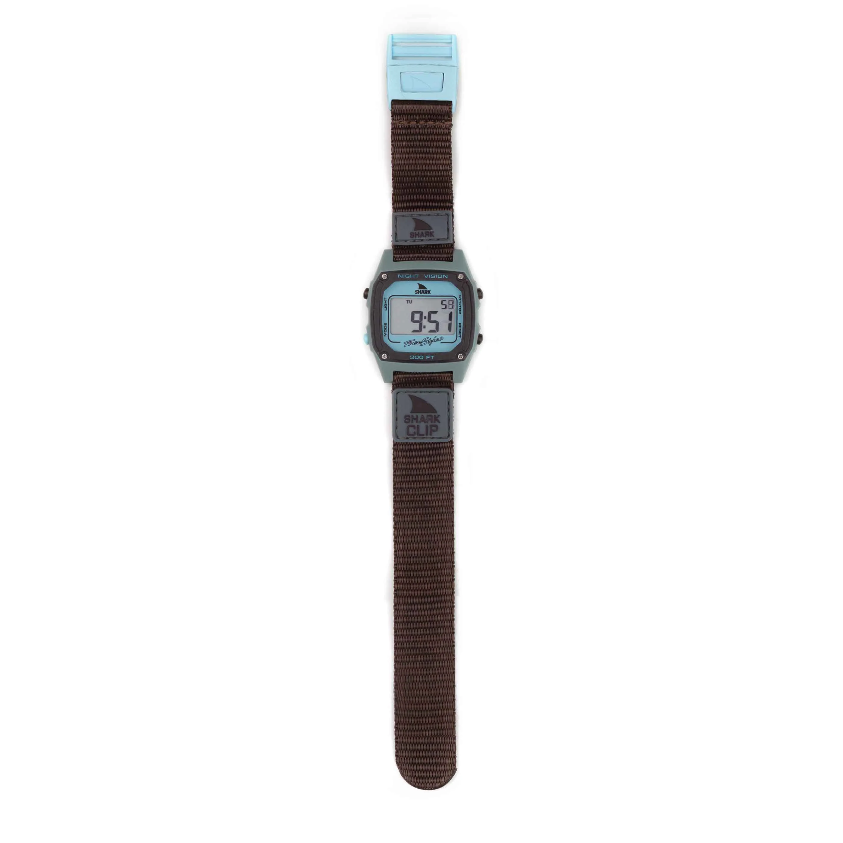 SHARK CLASSIC CLIP GREY/BLUE - Image 3