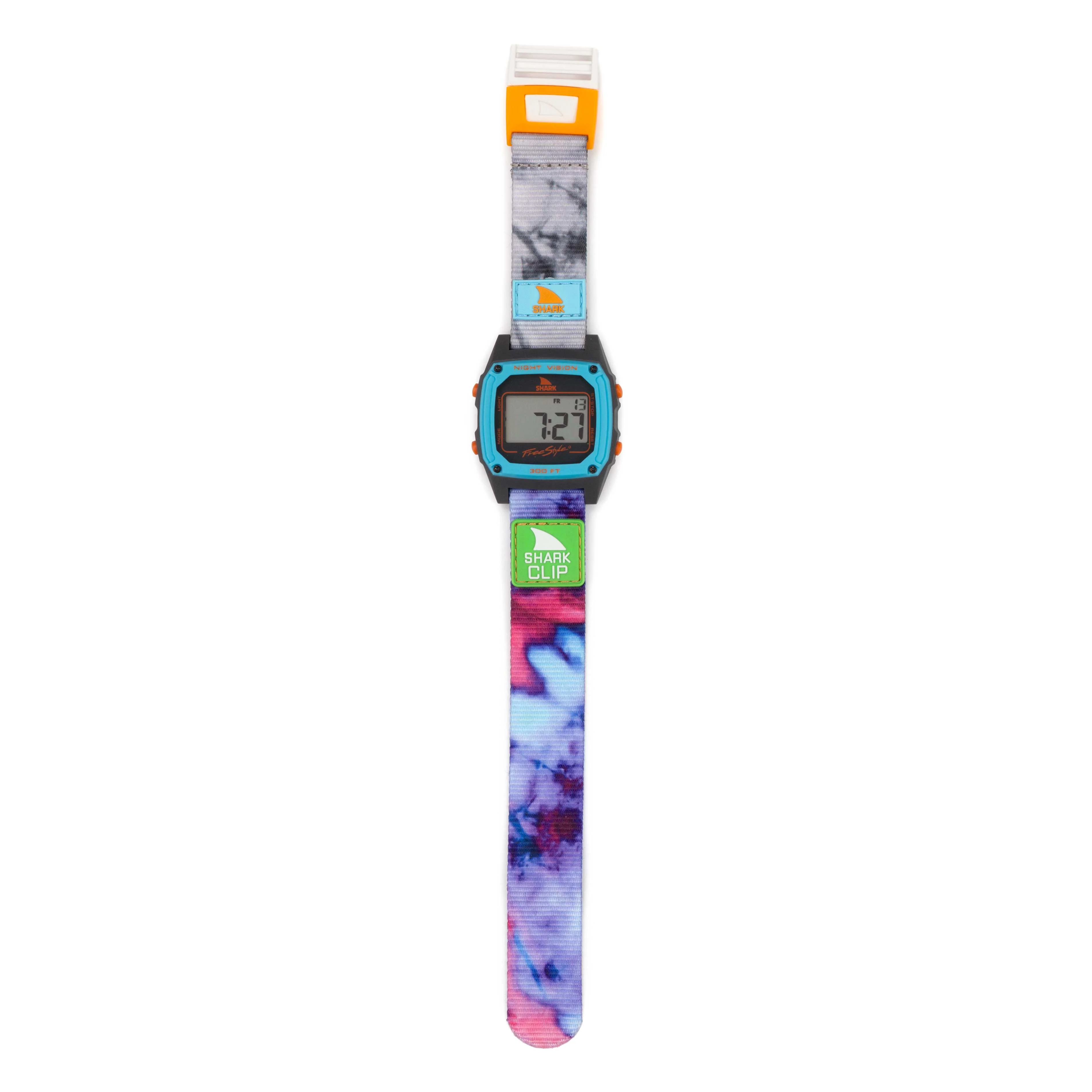 SHARK CLASSIC CLIP TIE DYE MAGENTA BLUE - Image 3