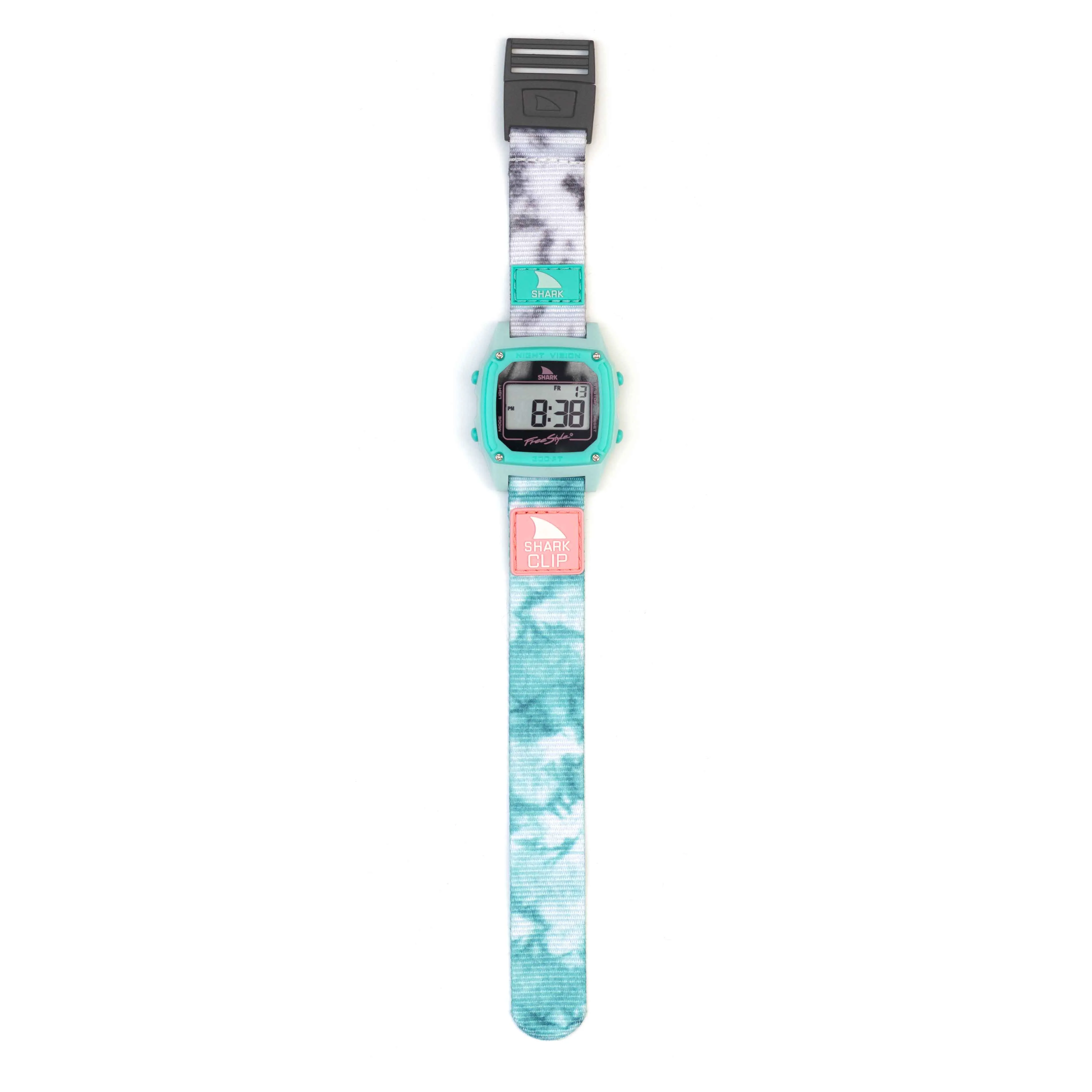 SHARK CLASSIC CLIP TIE DYE AQUA CLOUD - Image 3