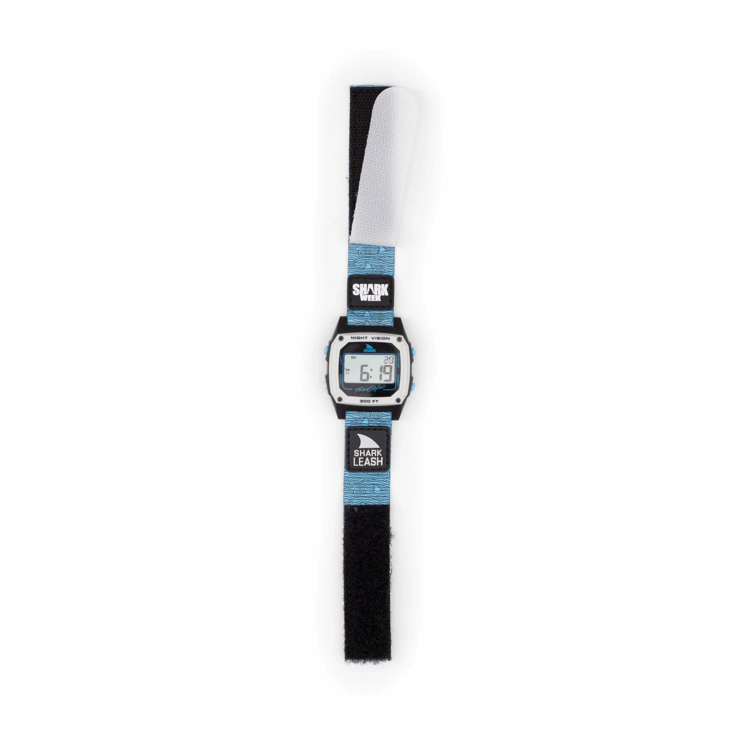 SHARK CLASSIC LEASH SHARK WEEK BLUE FIN - Image 3