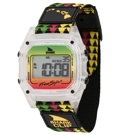 Shark Classic - Strap Kit - Clip - HAWAII GRN/RED/YEL - Image 2