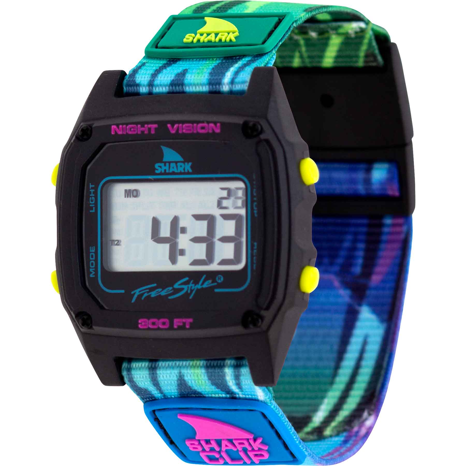Shark Classic - Strap Kit - Clip - Ice Blue/Green - Image 2
