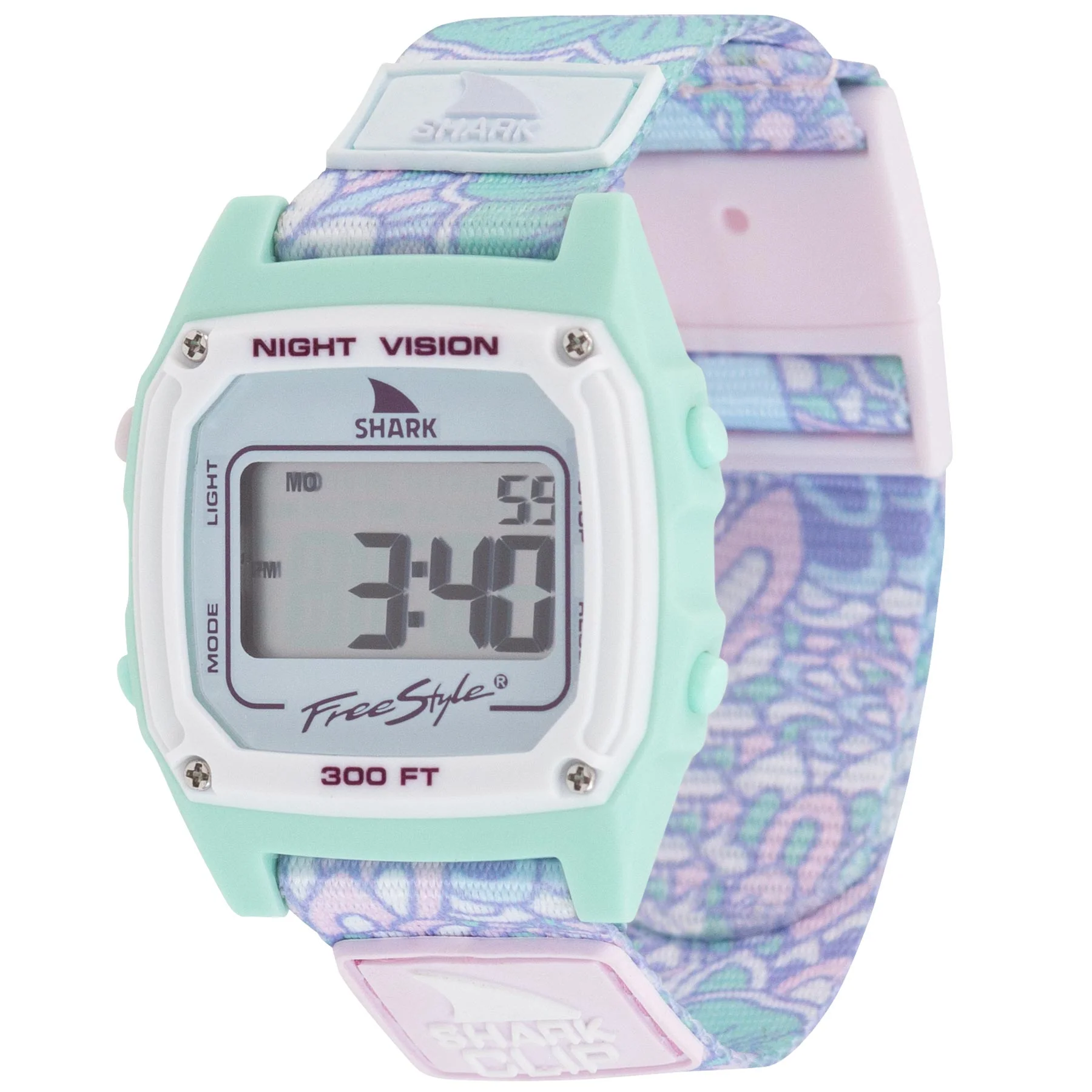 Shark Classic - Strap Kit - Clip - Mint Paisley - Image 2