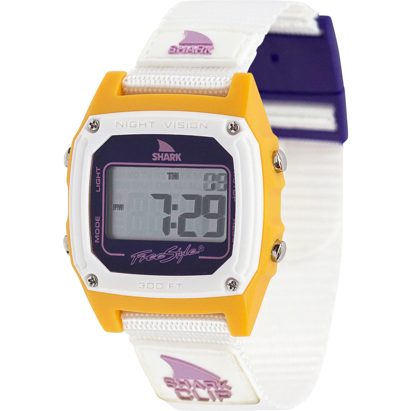 Shark Classic - Strap Kit - Clip - PEACH N PURPLE - Image 2