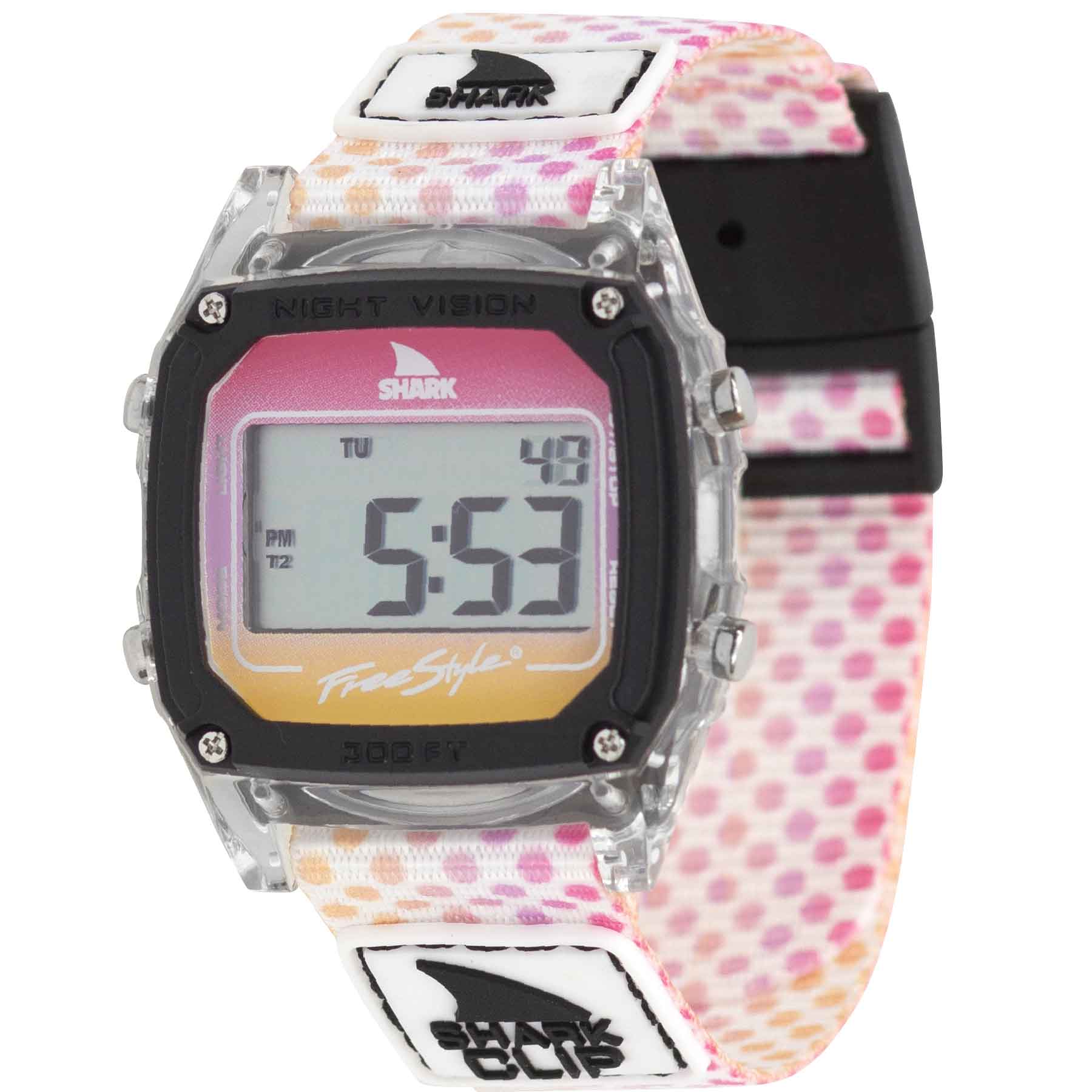 Shark Classic - Strap Kit - Clip - Pink Dots - Image 2