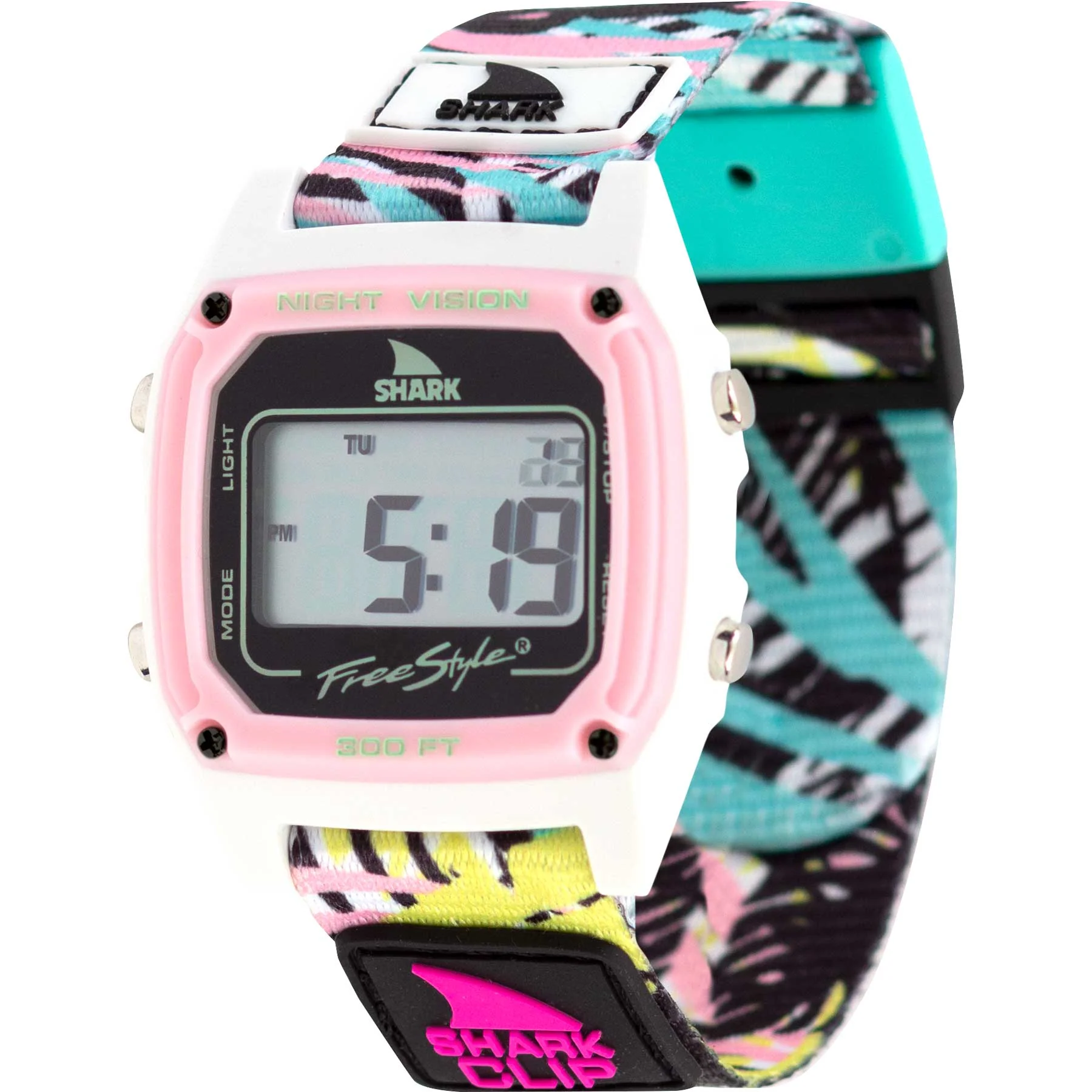 Shark Classic - Strap Kit - Clip - PINK PALM - Image 2