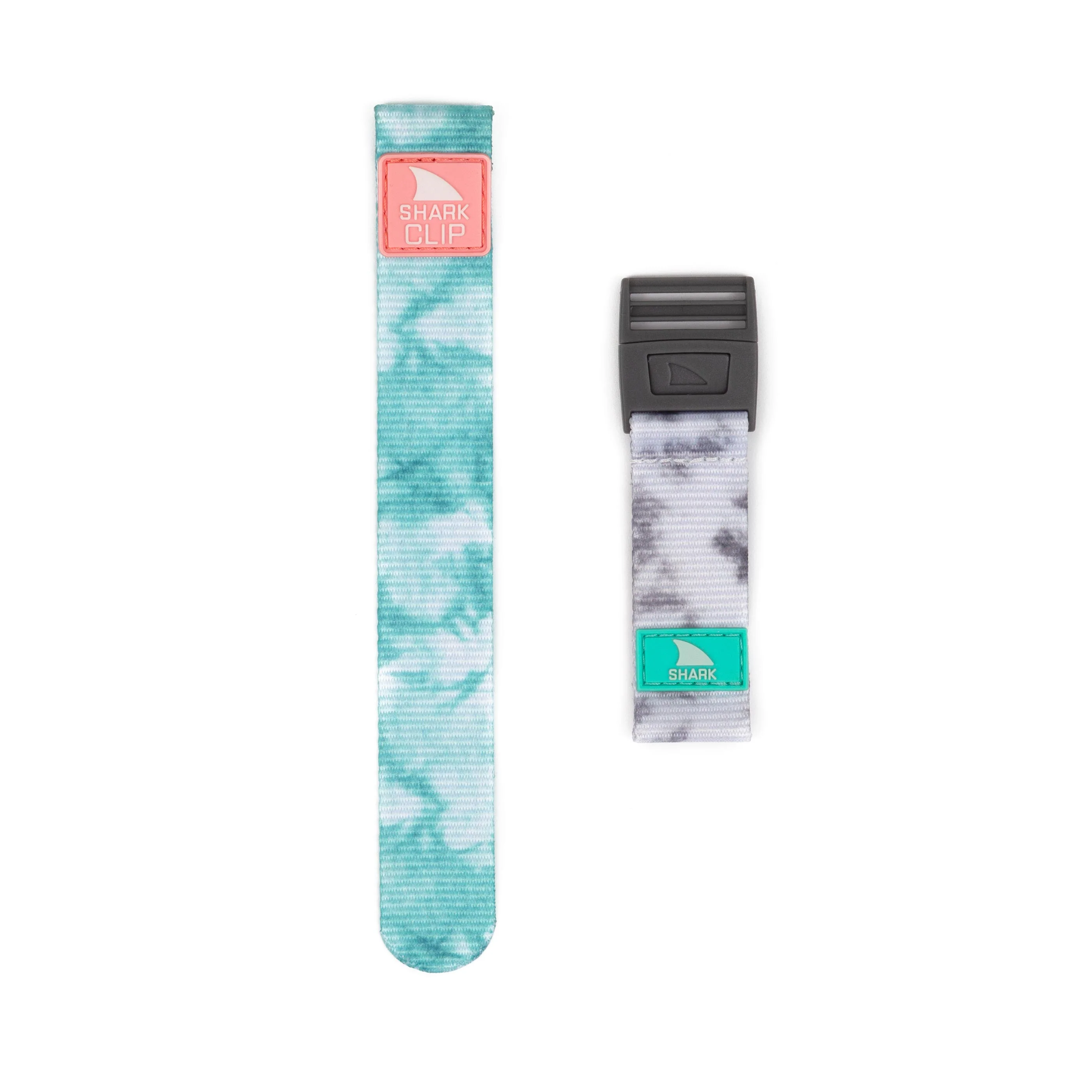 Shark Classic - Strap Kit - Clip - Tie Dye Aqua Cloud