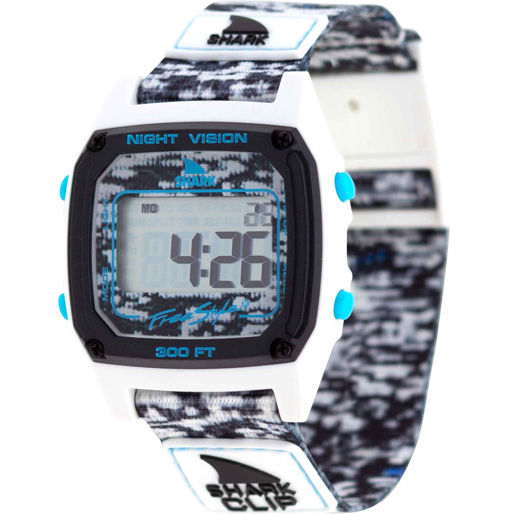 Shark Classic - Strap Kit - Clip - WHITE SHOCKWAVE - Image 2