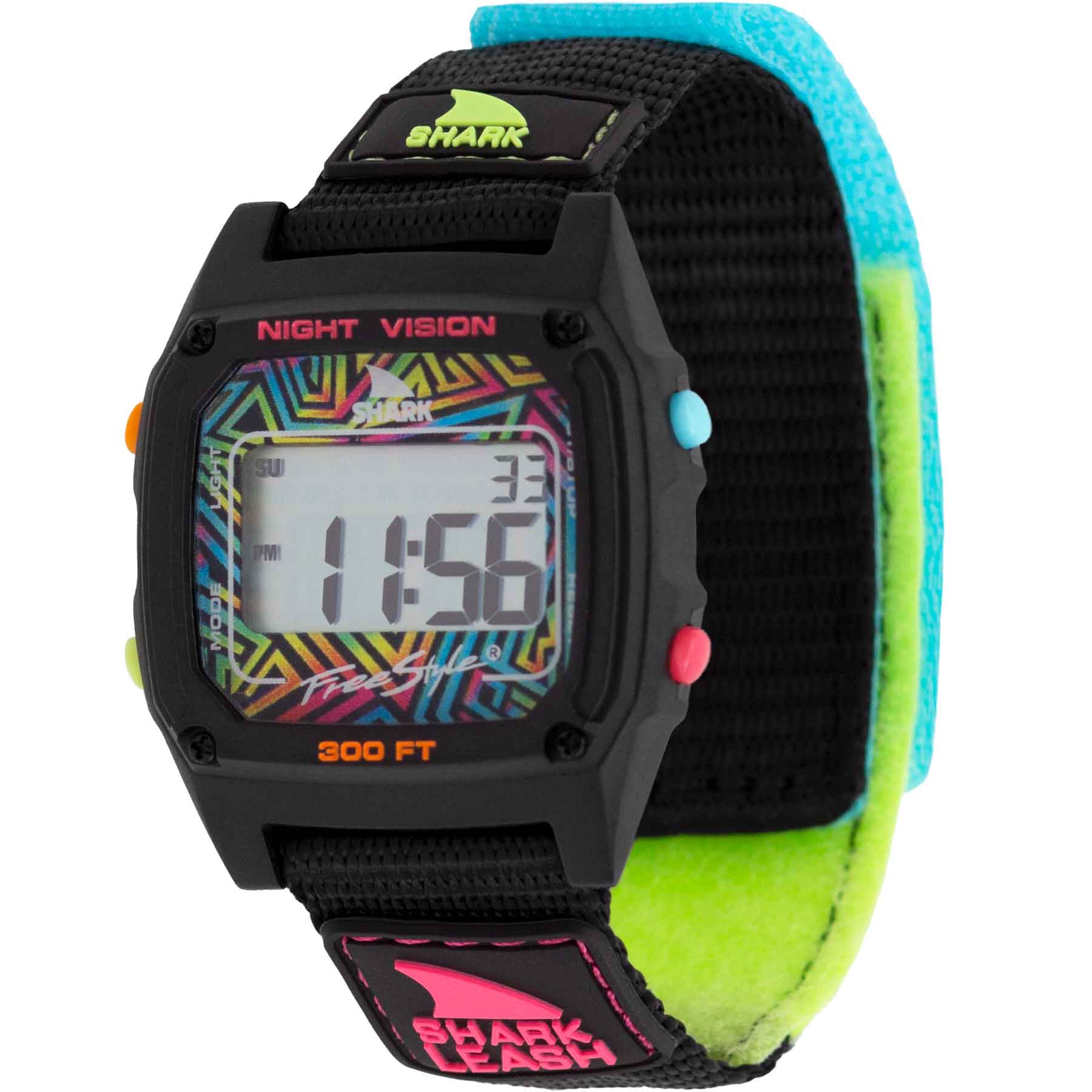 Shark Classic - Strap Kit - Leash - Neon Wave - Image 2
