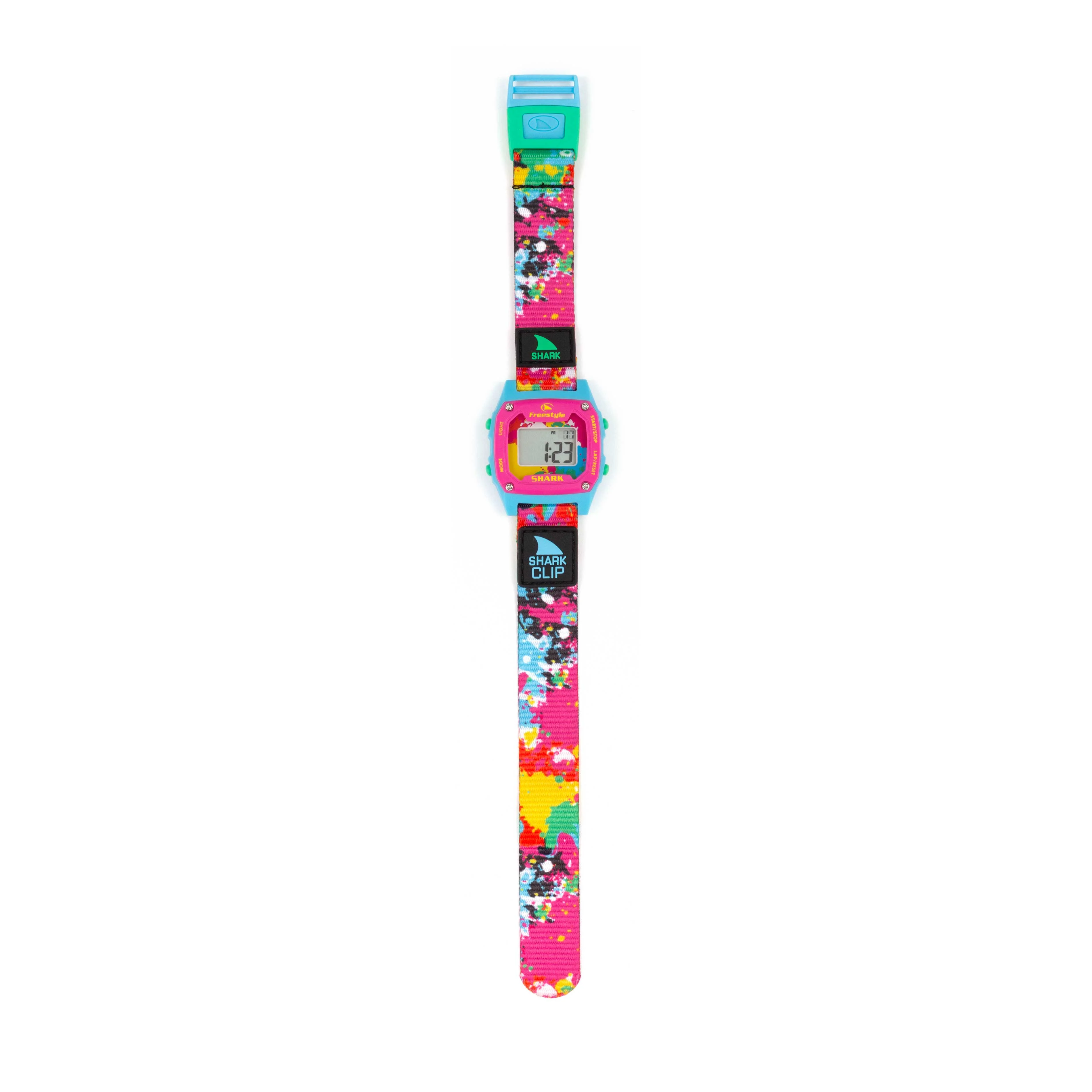 SHARK MINI CLIP NEON SPLATTER - Image 3