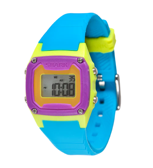 Shark Mini - Strap Kit - Silicone - CYAN/GREEN - Image 2