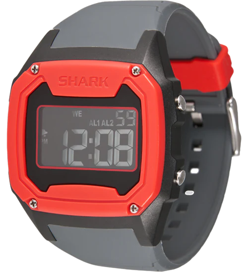 Shark XL - Strap Kit - Buckle - GREY/RED - Image 2