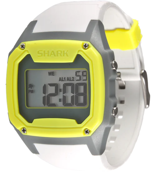 Shark XL - Strap Kit - Buckle - WHITE/YELLOW - Image 2