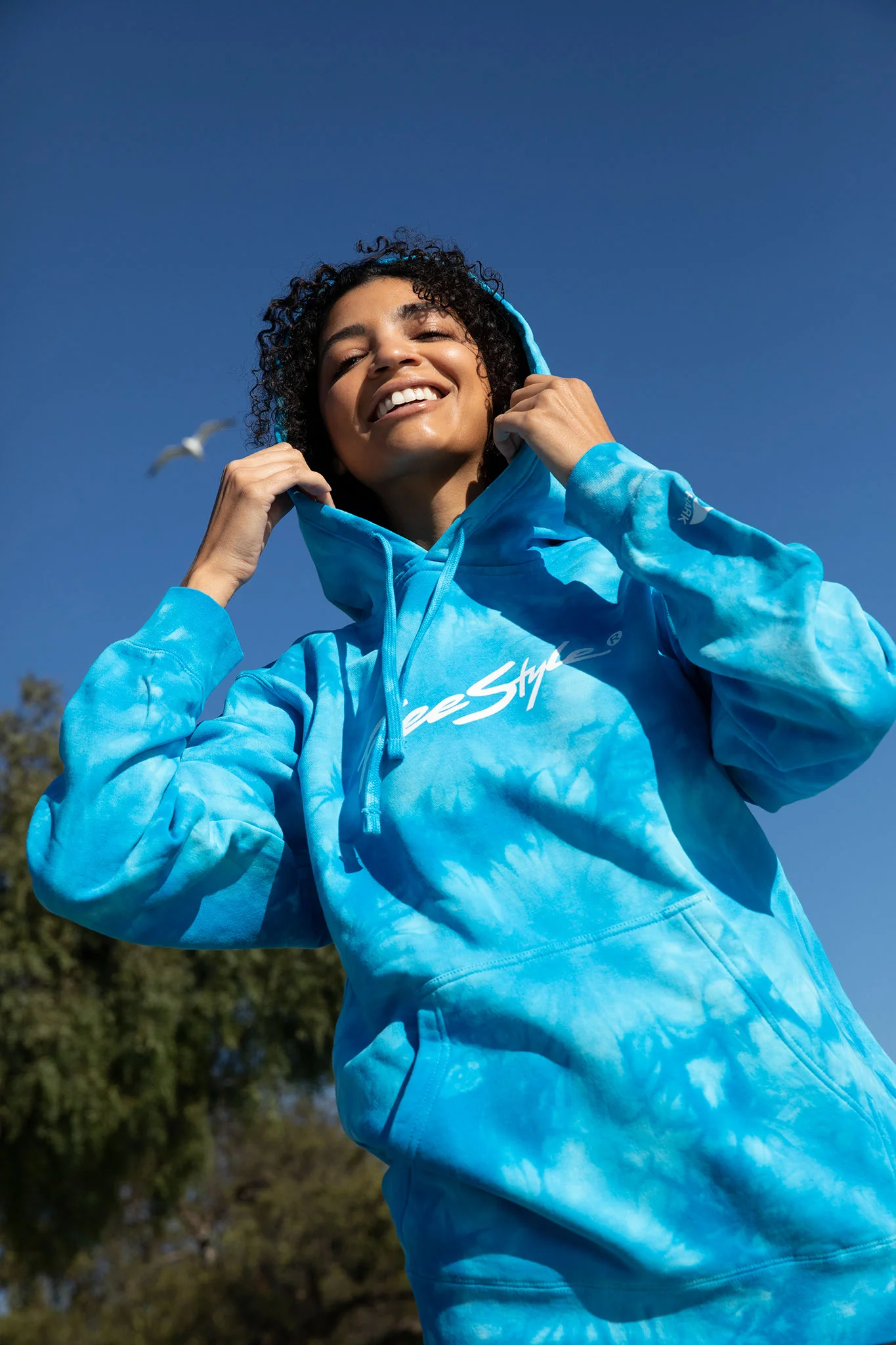 Unisex Aqua Dream Hoodie - Image 3